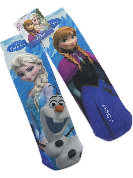 Παιδικές κάλτσες Frozen - Έλσα, Άννα και Ολάφ - Disney