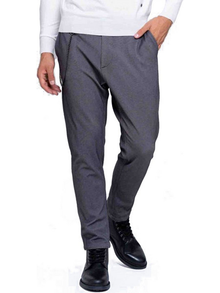 Culton Slim Fit Tap Man Pant - Grey 663