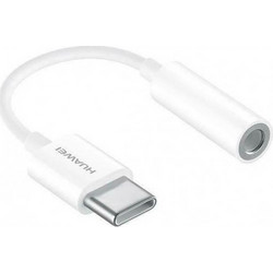 Adapter Huawei CM20 USB-C to Aux 3.5mm - Λευκό