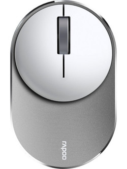 Rapoo M600 Silent Ασύρματο Bluetooth Mini Ποντίκι Grey White