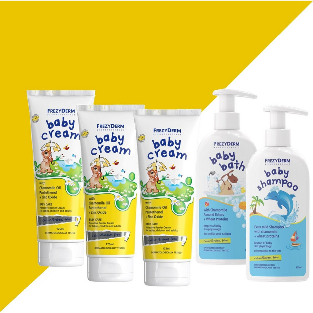Nappy Rash Cream 175ml Frezyderm Baby Cream 2x175ml Frezyderm Line