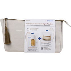 Korres White Pine Menopause Essentials Night Routine Cream 40ml + Face Serum 15ml
