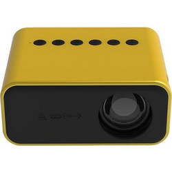 Mini HD Προτζέκτορας LED Full HD 1080P Wownect T500 - Κίτρινο