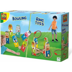 Παιχνίδι των δεξιοτήτων SES Creative Bowling and Ring Toss