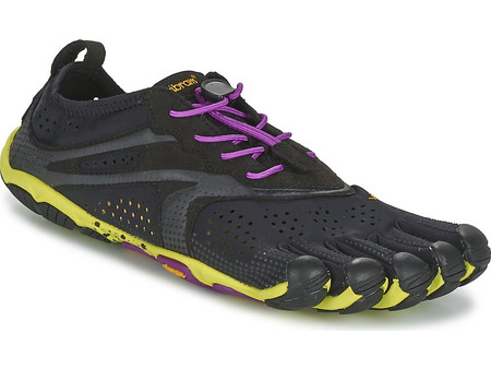 Vibram Fivefingers V-Run Ανδρικά Αθλητικά Παπούτσια Trail Running Μαύρα 16M3101