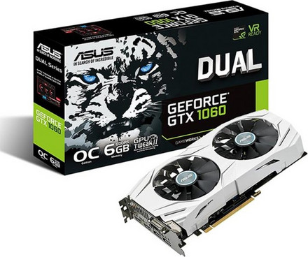 Asus GeForce GTX 1060 6GB Dual (90YV09X0-M0NA00)