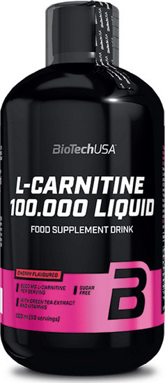 Biotech USA L-Carnitine 100000 Liquid Cherry 500ml