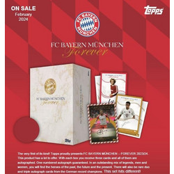Topps - 2023-24 FC Bayern Munchen Forever Hobby Box (3 Κάρτες)
