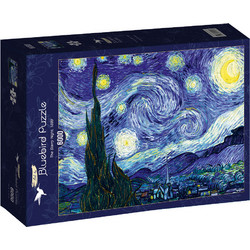 Puzzle Bluebird Puzzle Vincent Van Gogh The Starry Night 1889 6000 Κομμάτια