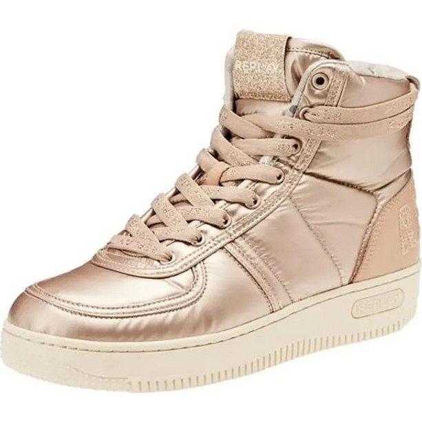 Γυναικεία Sneakers Replay Ροζ Χρυσό