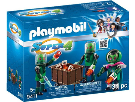 Playmobil Super 4 Ομάδα Εξωγήινων για 5+ Ετών 9411