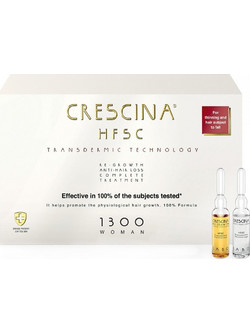 Labo Crescina HFSC 100% 1300 Woman Αμπούλες Ανάπτυξης κατά της Τριχόπτωσης 10+10τμχ