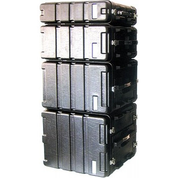 BESPECO RM-4 Rack 4U, polyethilenium, front/back covers, 37cm - BESPECO