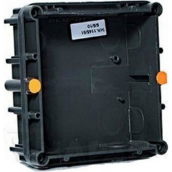 Κουτί εντοιχισμού μίας θέσης URMET 1145/51 πλαστικό με διαστάσεις 114 x 118 x 45 mm