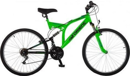 Παιδικό Ποδήλατο Orient Bikes Comfort Suspension Παιδικό Mountain Bike 26" με 18 Ταχύτητες Πράσινο