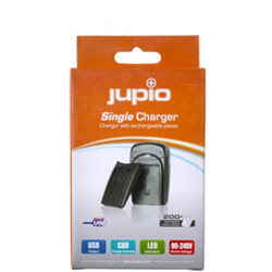 Jupio Single Charger για Μπαταρίες Panasonic CGA-S008E / DMW-BCE10 / VW-VBJ10 / DB70