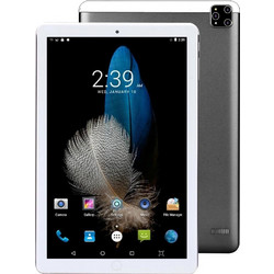 BDF A10 3G Tablet PC 10.1 inch, 2GB+32GB, Android 9.0 MTK6735 Quad Core, Support Dual SIM, EU Plug(Grey)
