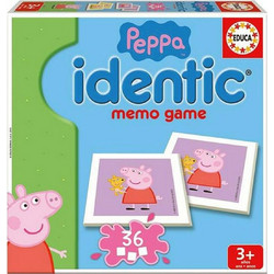 Card Game Peppa Pig Identic Memo Game Educa 16227