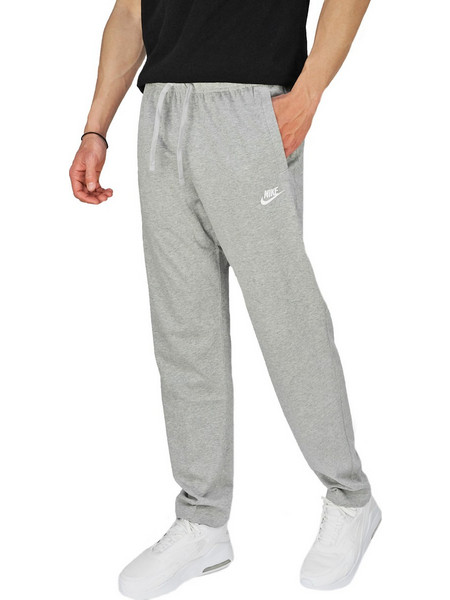 Nike Sportswear OH Club JSY Ανδρικό Παντελόνι Φόρμας Fleece Γκρι BV2766-063