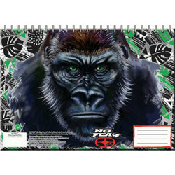Μπλοκ Ζωγραφικής Α4 No Fear Gorilla 30φ 347-69417