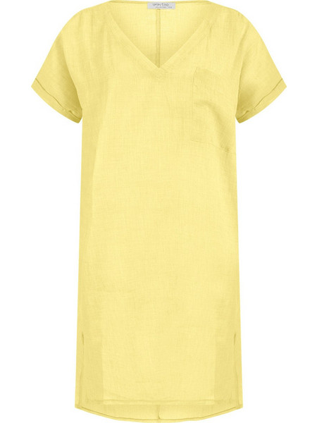 Celestino Mini Καλοκαιρινό Καθημερινό Φόρεμα Κίτρινο SK6249.4001