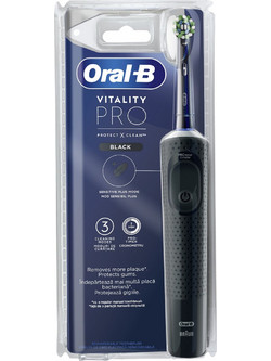 Oral-B Vitality Pro Black Ηλεκτρική Οδοντόβουρτσα με Χρονομετρητή