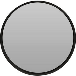 Διακοσμητικός Καθρέπτης Τοίχου Με Μαύρο Πλαίσιο O40cm OEM