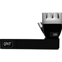 QNT Gloves Long Strap Black, Μέγεθος XL Γάντια Ιδανικά κατά τη Διάρκεια της Προπόνησης