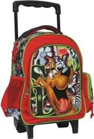 Σχολική τσάντα Gim Scooby Bold Adventures Trolley 336-10072 Red