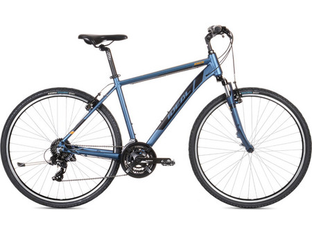 Ideal Nergetic 2021 Ποδήλατο Trekking 28" Αλουμινίου με 24 Ταχύτητες Μπλε