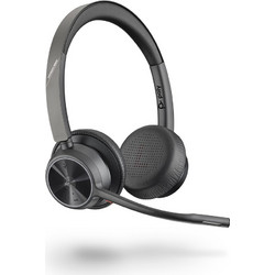 POLY Voyager 4320 UC Ακουστικά Ασύρματος Head-band Γραφείο/Τηλεφωνικό κέντρο USB Τύπου-A Bluetooth Μαύρος (Μαύρο)