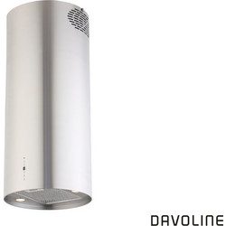 Davoline Rovigo Plus Απορροφητήρας Νησίδα-Οροφής 40cm Inox