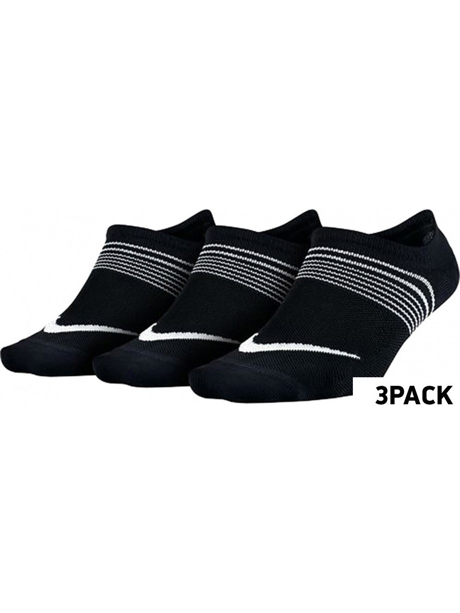 Nike W Perf Ltwt Foot 3Pr SX5277-010 BLACK/WHITE
