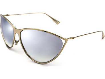 Dior New Motard 000/1C Γυναικεία Γυαλιά Ηλίου Cat Eye Μεταλλικά Χρυσά με Γκρι Polarized Φακό