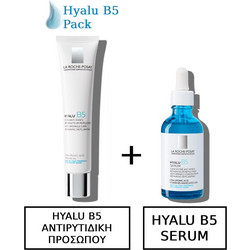 La Roche-Posay Hyalu B5 Anti-Wrinkle Cream 40ml + Hyalu B5 Serum με Υαλουρονικό Οξύ 30ml