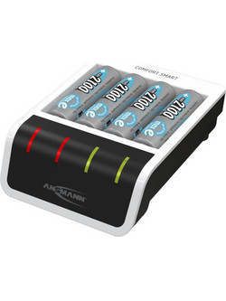 Ansmann Comfort Smart Charger With 4XAA