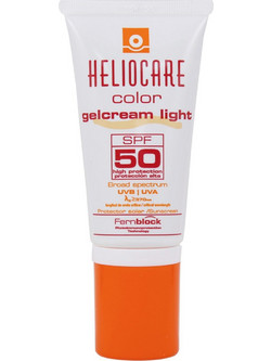 Heliocare Color Light Αντηλιακή Κρέμα Προσώπου Αντιγηραντική Κατά των Πανάδων με Χρώμα SPF50 50ml