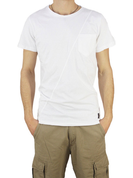 Anerkjendt ανδρικό longline t-shirt Truman λευκό...
