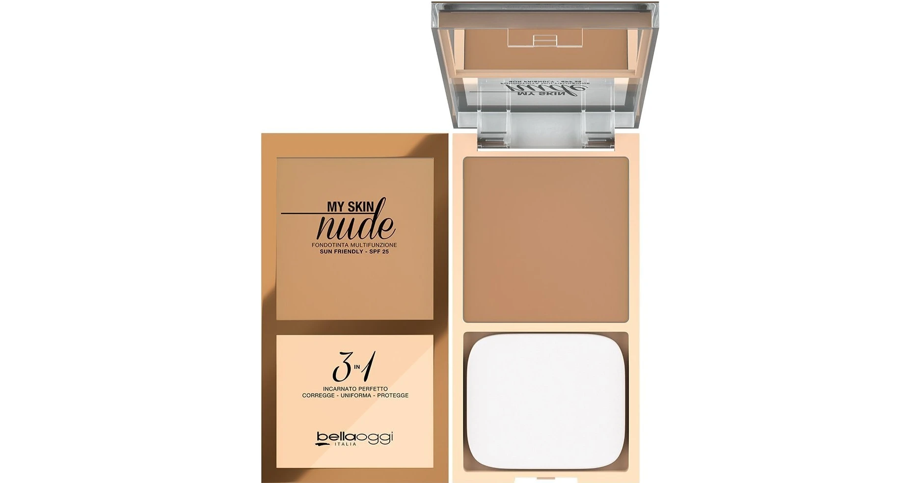 Bella Oggi My Skin Nude Compact Foundation Bestprice Gr