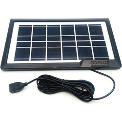 Ηλιακό πάνελ φορτιστής φορητών συσκευών 3W GD-10X