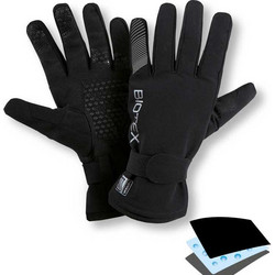 Χειμερινά Γάντια Enveloping της Biotex Μαύρα Μαύρο