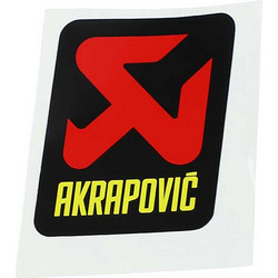 Αυτοκόλλητο Αλουμινίου Akrapovic Heatproof για Εξατμίσεις 57x60mm