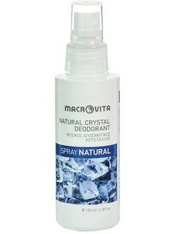 Macrovita Breeze Φυσικό Αποσμητικό Spray Κρύσταλλος Χωρίς Αλουμίνιο 100ml