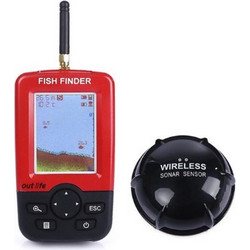 Ασύρματος ανιχνευτής ψαριών 100 M Wireless Sonar 1664