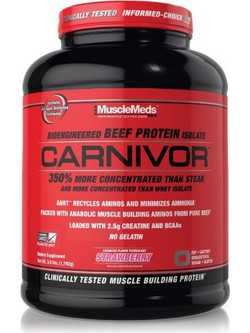 Musclemeds Carnivor Beef Protein Isolate Cookies Cream 1.79kg