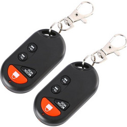 433MHz Learning Code 2pcs Electric Vehicle Motorcycle LED Light Wireless Key Remote Control (OEM)