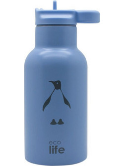 Ecolife Kids Θερμός Animals Penguin 350ml