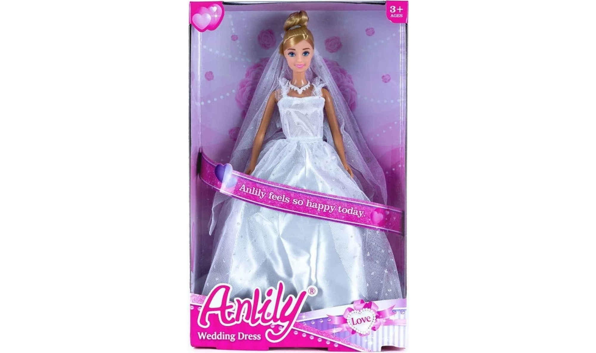 Anlily lovely bride and groom Dolls wedding wedding newlyweds ZA4307