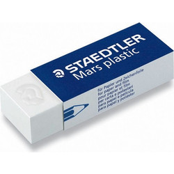 Γόμα STAEDTLER Mars Plastic Λευκή (52650) (STAE52650)
