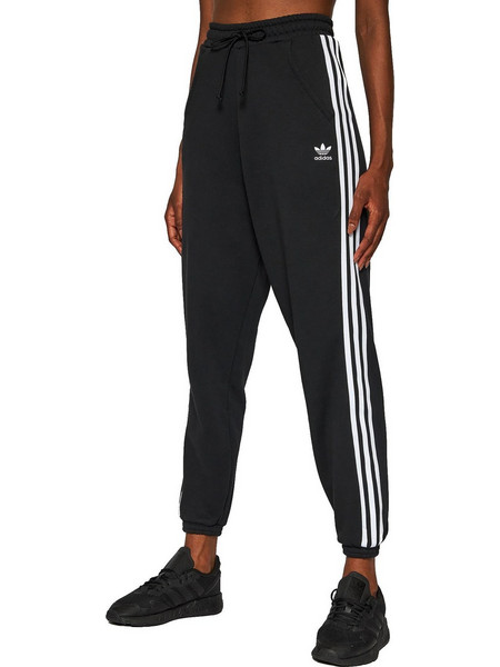 Adidas Regular Γυναικείο Παντελόνι Φόρμας με Λάστιχο Μαύρο GD2260